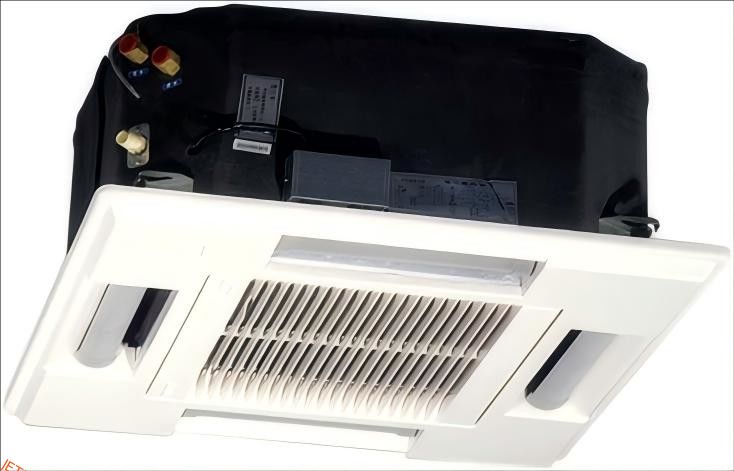 Commercial Cassette Type Fcu Air Conditioner Ceiling Cassette Chilled Water Fan Coil Unit
